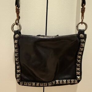 Campomaggi Studded Leather Mini Crossbody